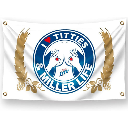 Novelty Beer‑Theme Flag 3×5 ft Kasflag Banner Heavy Duty 150D Polyester