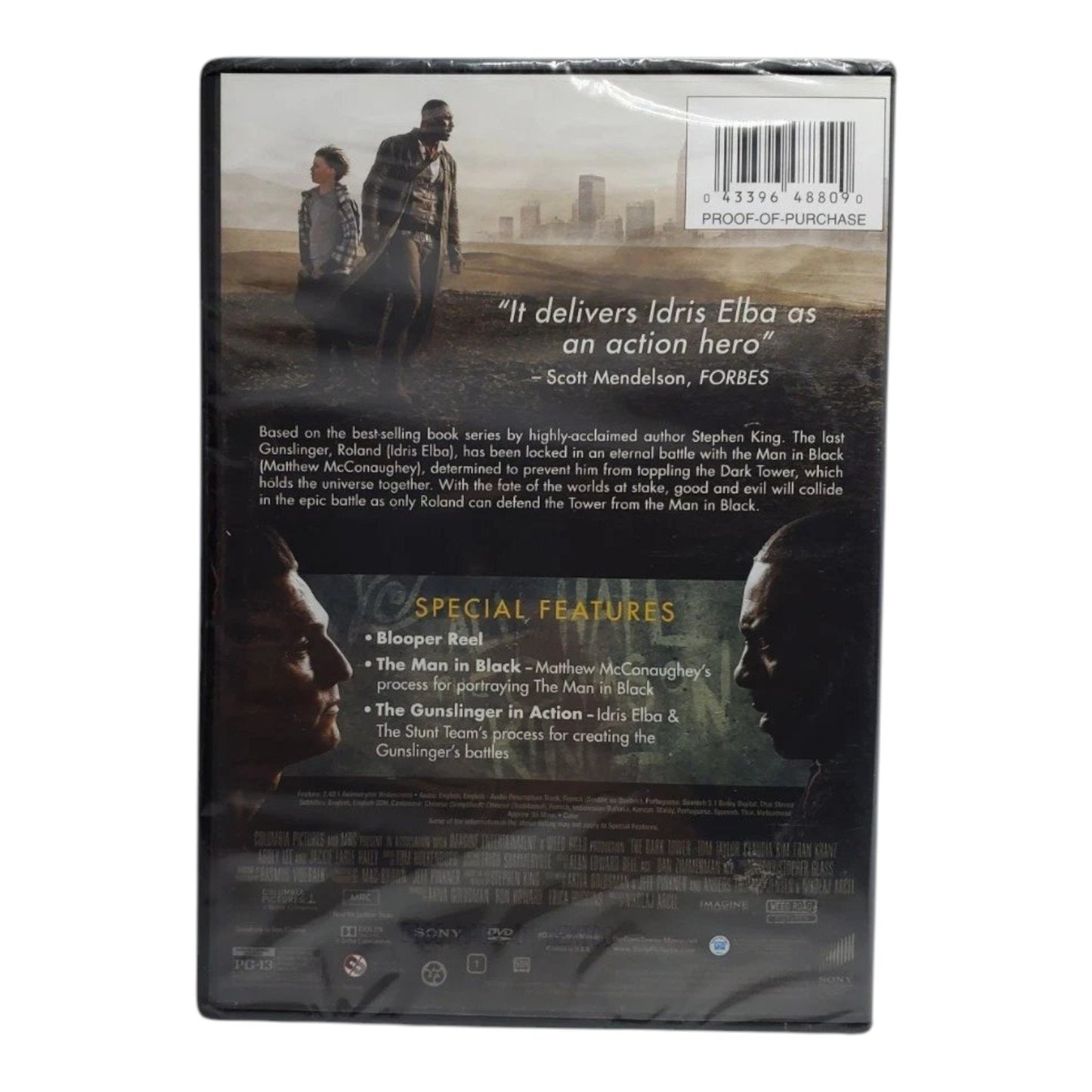 The Dark Tower (2017) [DVD] Idris Elba Matthew McConaughey Nikolaj Arcel