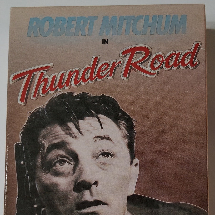 Thunder Road VHS 1958 Robert Mitchum B&W MGM/UA Home Video Vintage