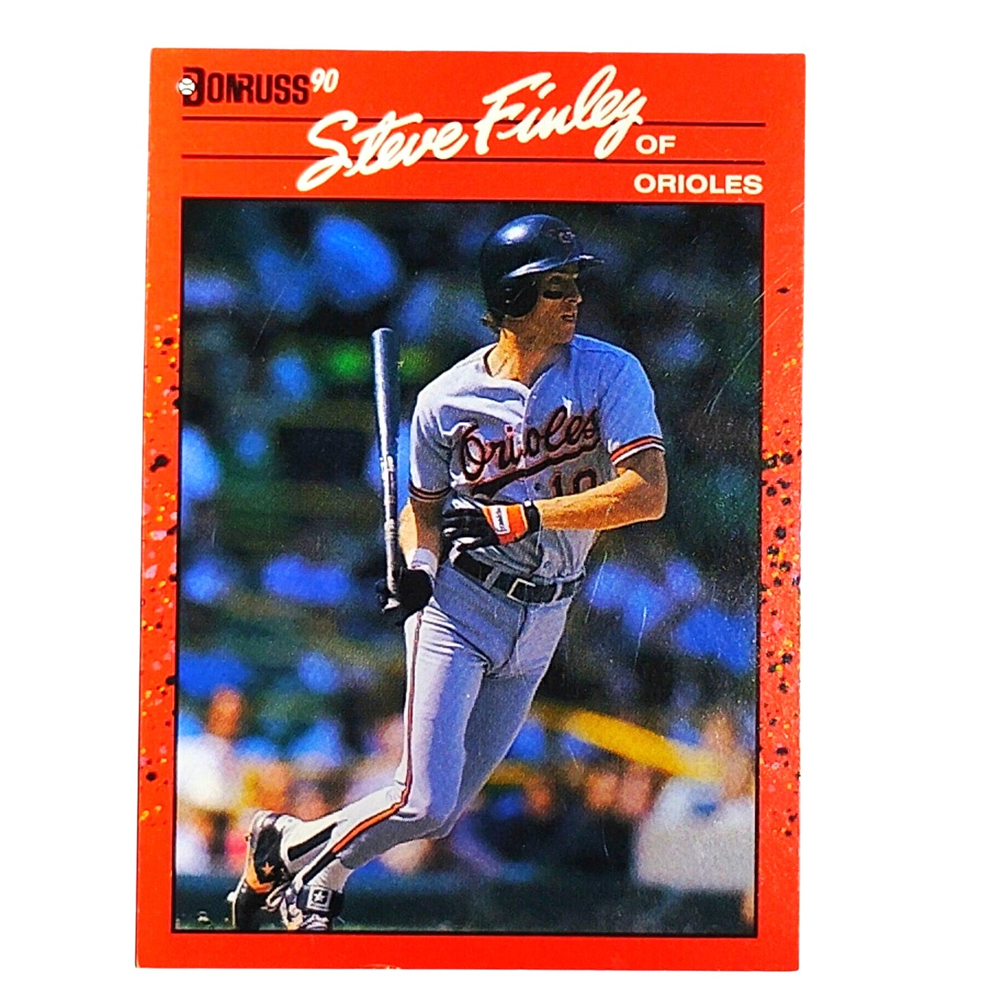 1990 Donruss #215 Steve Finley Baltimore Orioles Outfielder - VG/EX