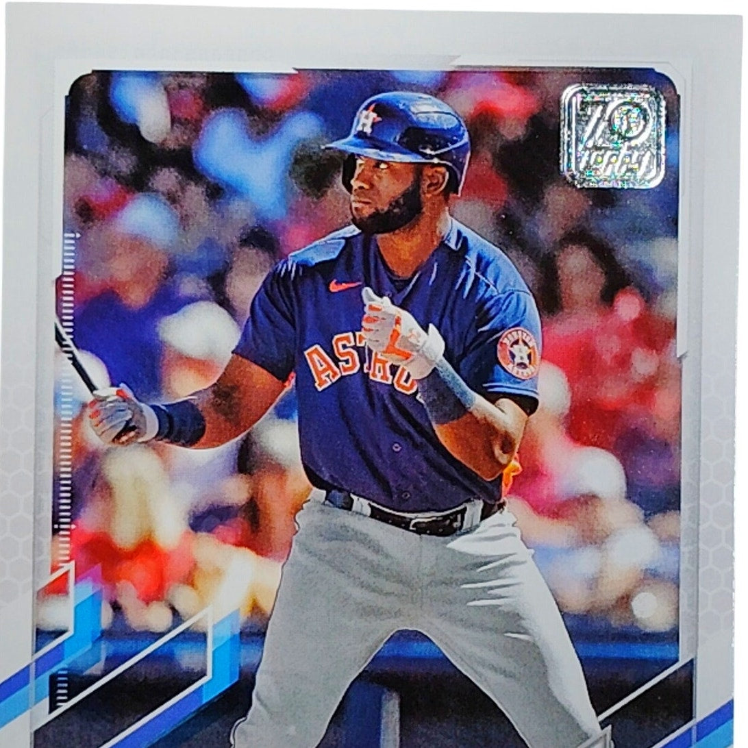 2021 Topps Series 1 Yordan Alvarez 300 Houston Astros DH OF VG/EX