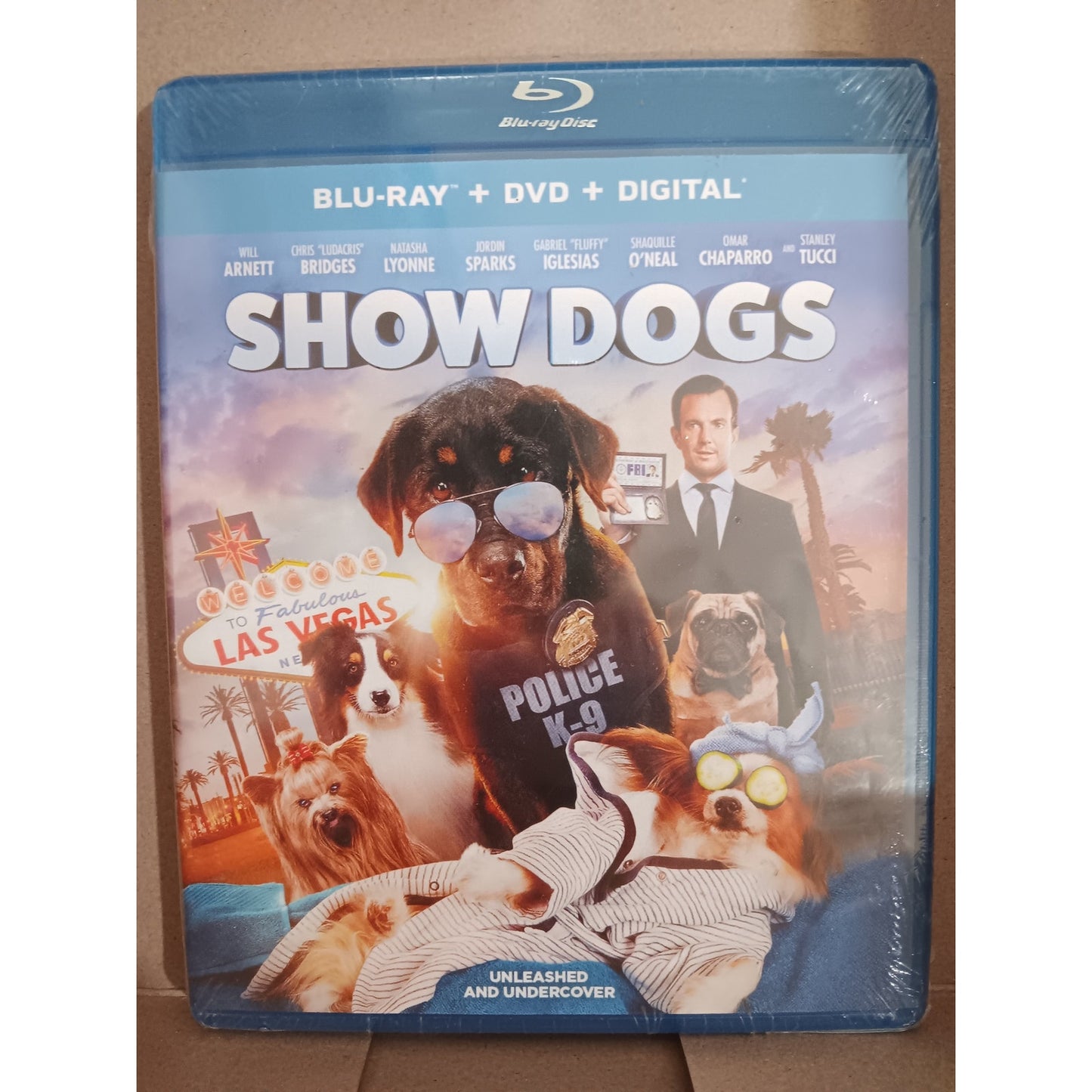 Show Dogs Blu-ray + DVD + Digital Copy 2018 Family Comedy, Will Arnett, Ludacris