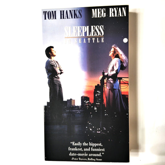 Sleepless in Seattle VHS 1993 Tom Hanks Meg Ryan Romantic Comedy Nora Ephron