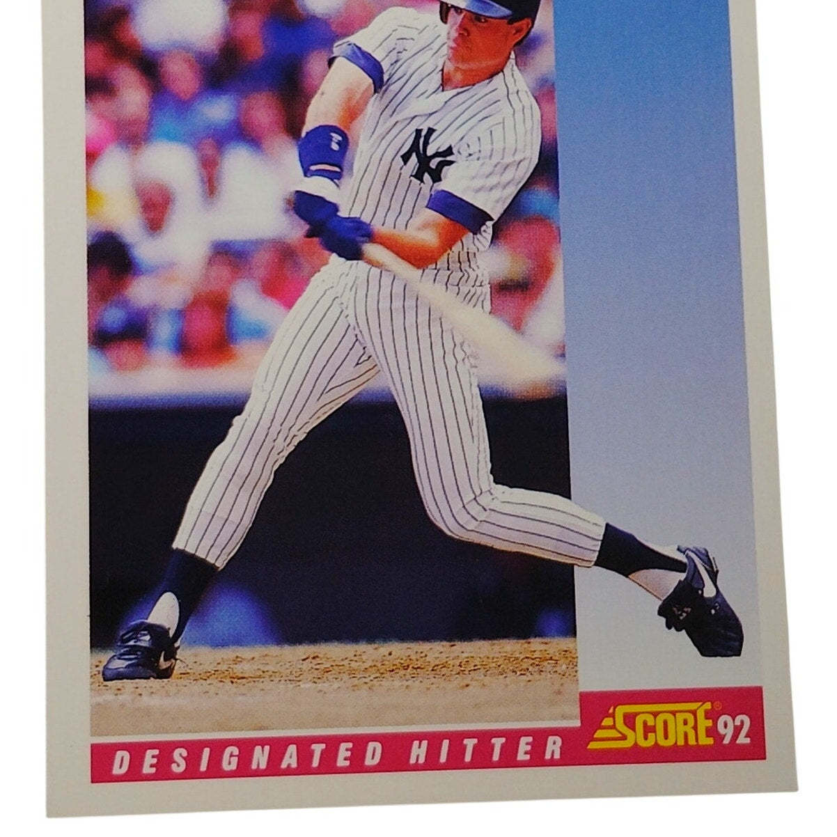 1992 Score Kevin Maas #613 New York Yankees Designated Hitter MLB Baseball NM