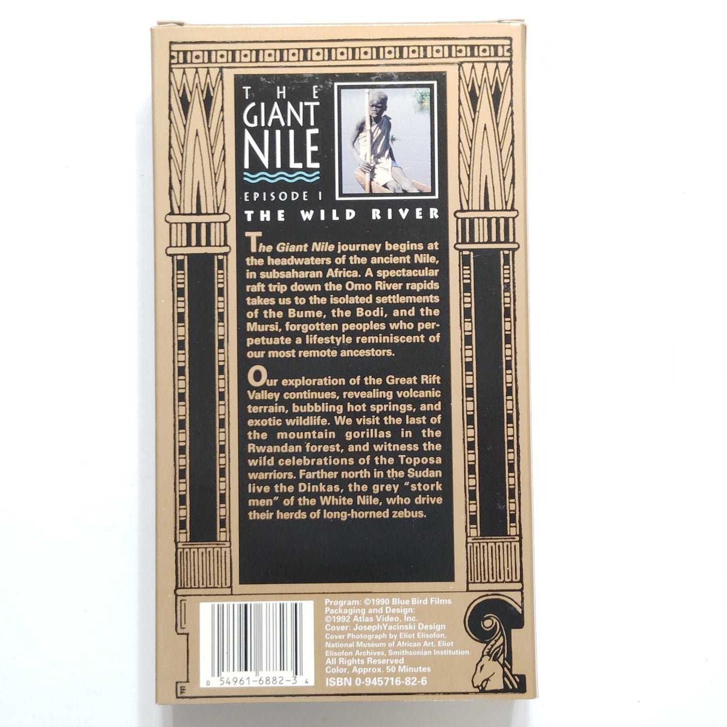 The Giant Nile 3‑Tape VHS Boxed Set 1993 Documentary