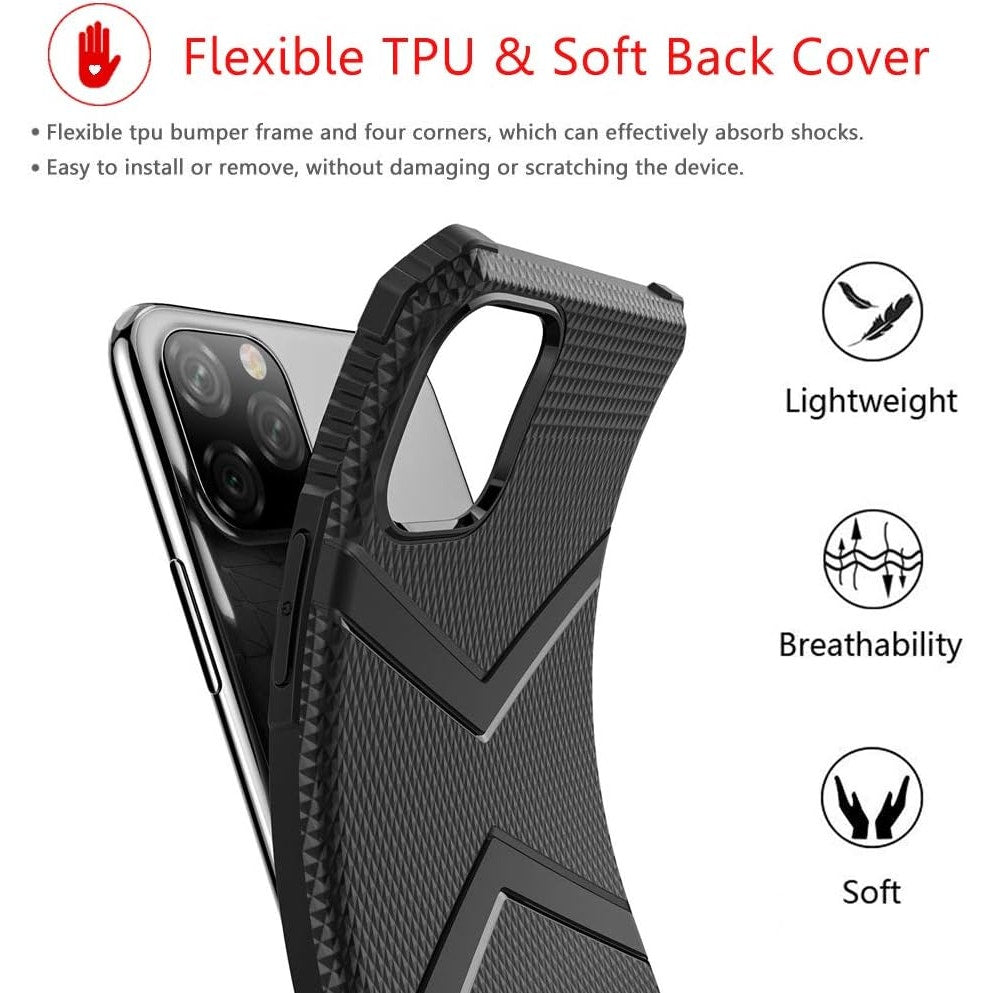 Slim Soft TPU Case for iPhone 11 Pro Max – 6.5" Silica Gel Protective Cover
