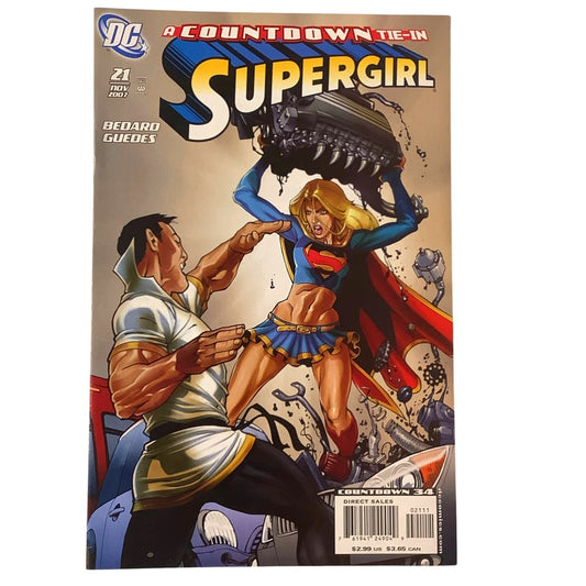 A Countdown Tie-In Supergirl #21, November 2007, DC Comics, NM+ 9.6
