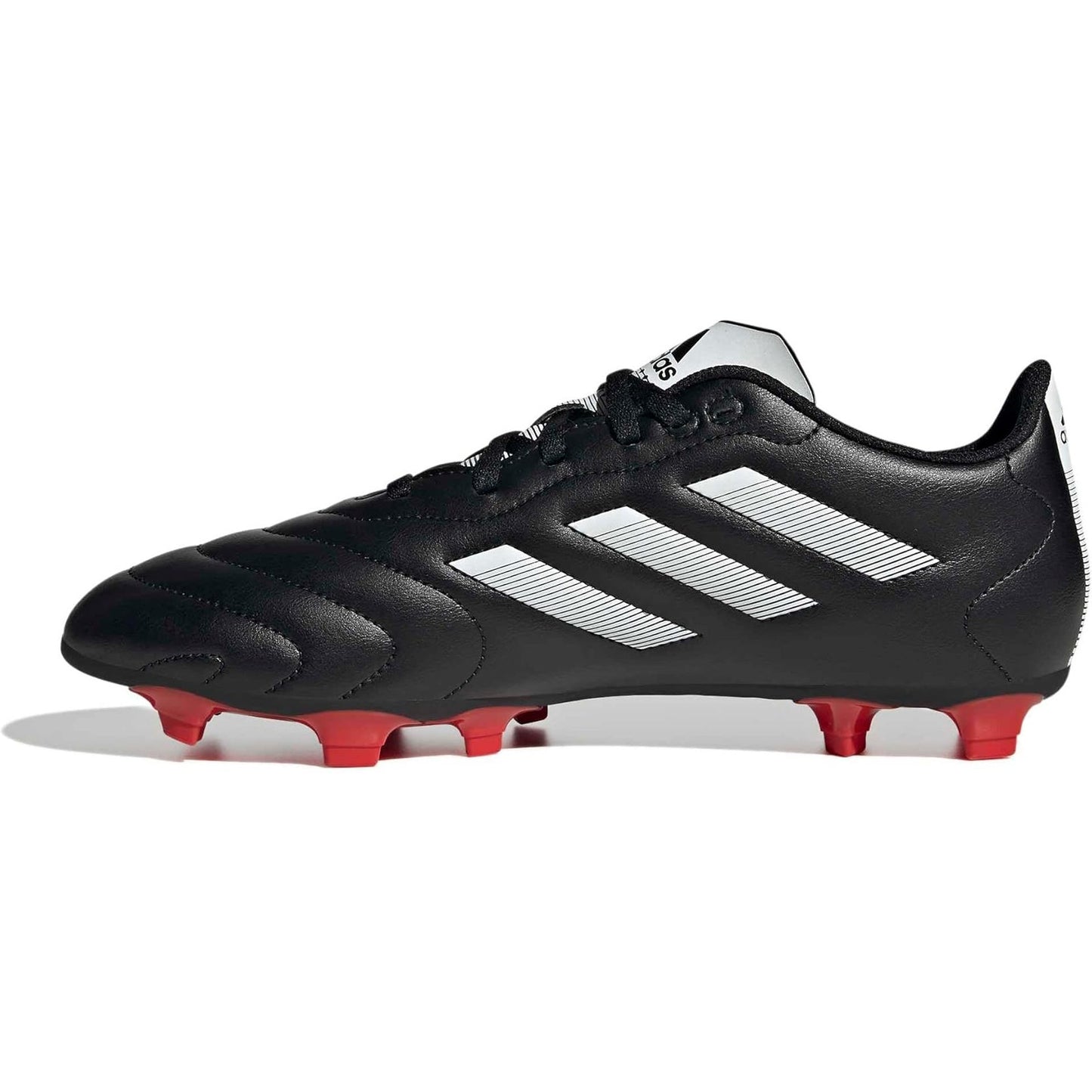 adidas Goletto VIII Firm Ground Soccer Cleats Black White Red Men’s 8.5