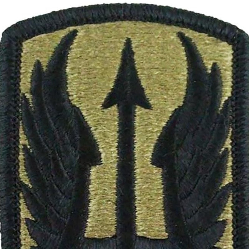 US Army 185th Aviation Brigade SSI Patch OCP Subdued Hook Back 3" × 2"