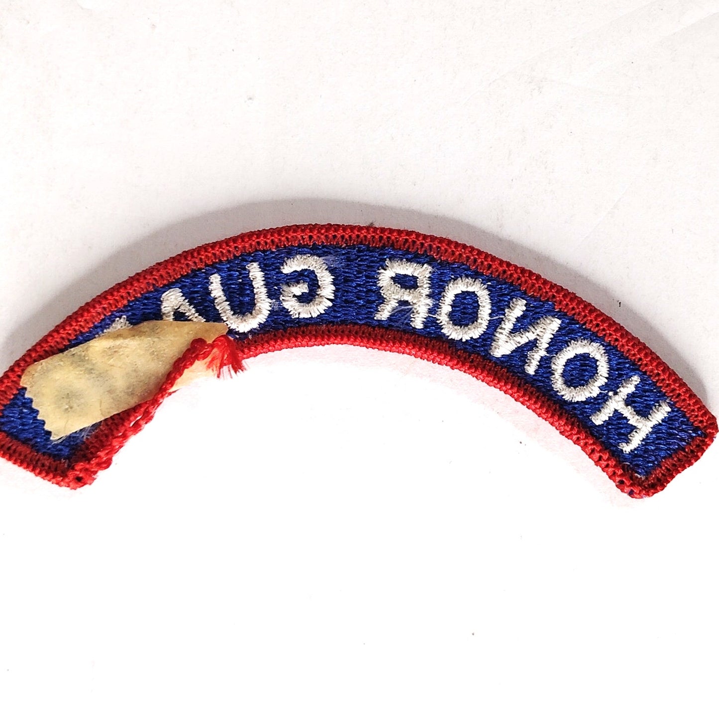 US Army Honor Guard Tab Full‑Color Patch 3‑3/4" × 1",  Sew‑On