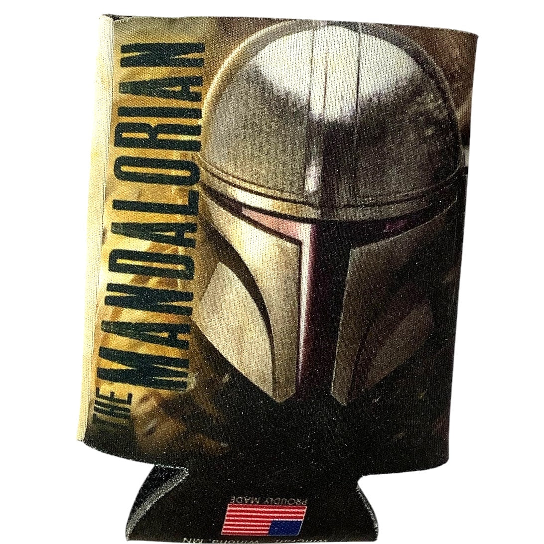Star Wars "THE MANDALORIAN" Thermal Can Cooler/Koozie - 2 Images, Made in U.S.A.
