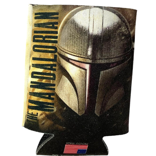 Star Wars "THE MANDALORIAN" Thermal Can Cooler/Koozie - 2 Images, Made in U.S.A.