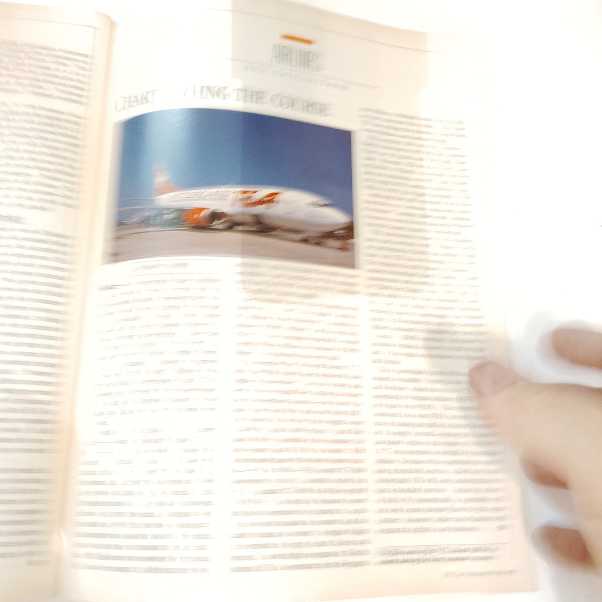 Air Transport World Magazine February 1995 - Lufthansa Edition Vintage Aviation