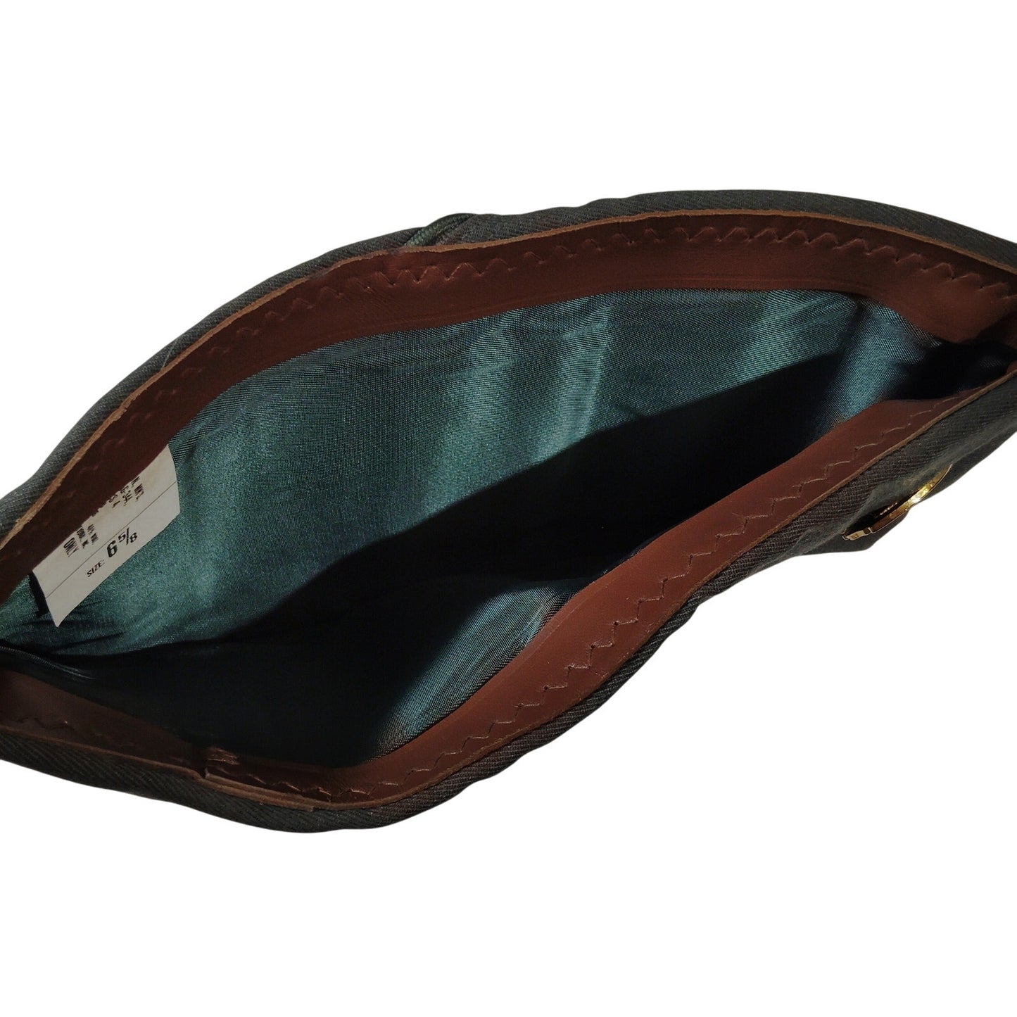 Vtg 1987 AG344 Garrison Cap. 6-5/8, 2nd Cavalry Regiment, Green Dragoons DUI Pin