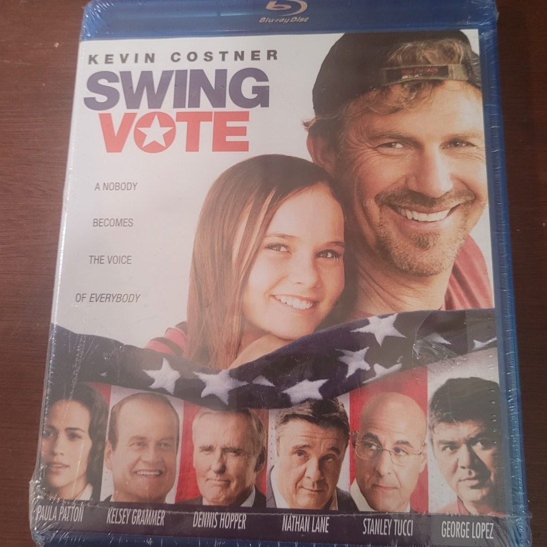 Swing Vote Blu-ray Comedy Drama Political Satire Movie Kevin Costner Mill Creek