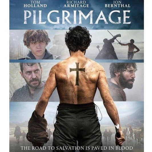 Pilgrimage Blu-ray 2017 Historical Action Drama Movie Tom Holland Jon Bernthal
