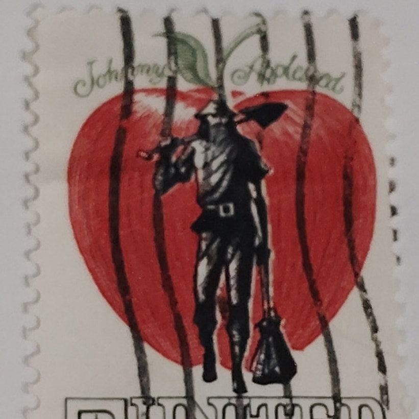 1966 Scott #1317 – 5¢ Johnny Appleseed / Prominent Americans Series – Canceled