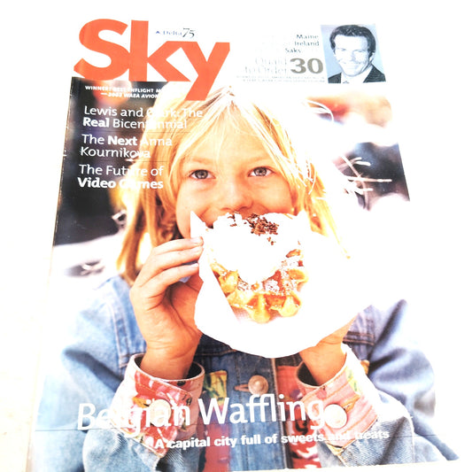 Delta SKY In-Flight Magazine May 2004 - Acadia, Donegal, Dennis Quaid Feature