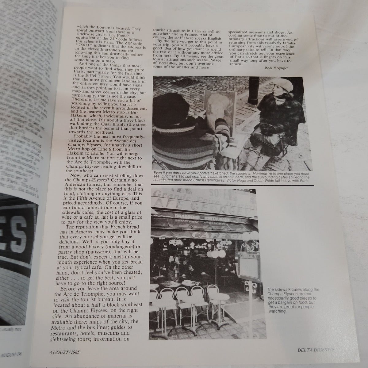 Delta Digest Magazine August 1985 - Nip Hill 50 Years Vol. XLIV No. 8