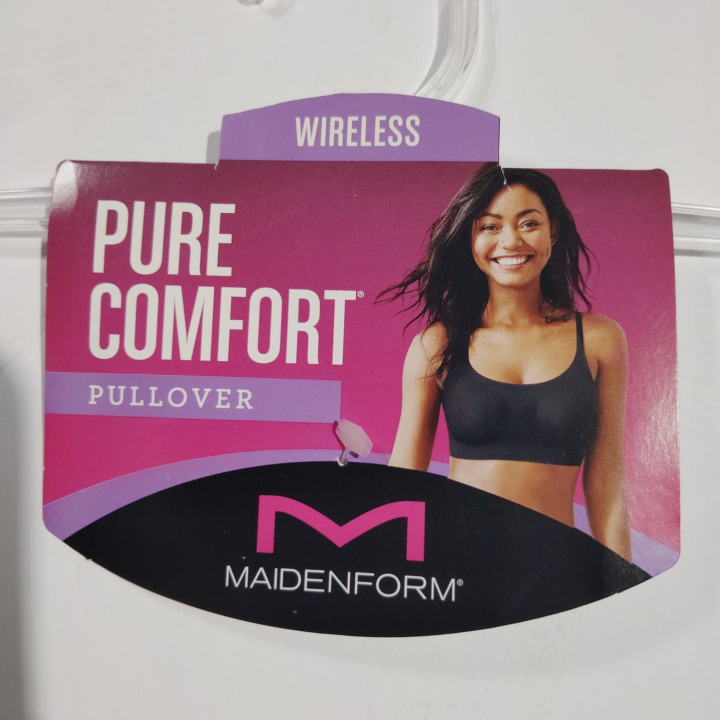 Bali Comfort Revolution Lace Wireless Bralette DF6594 – Deep Cerise – Medium