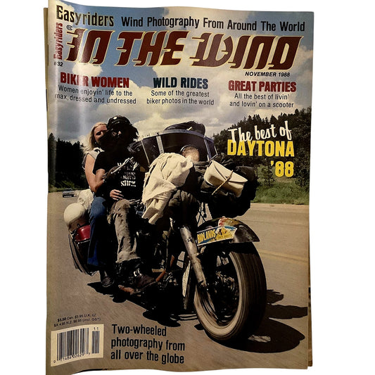Vintage Easyriders, In The Wind #32, Vintage November 1988