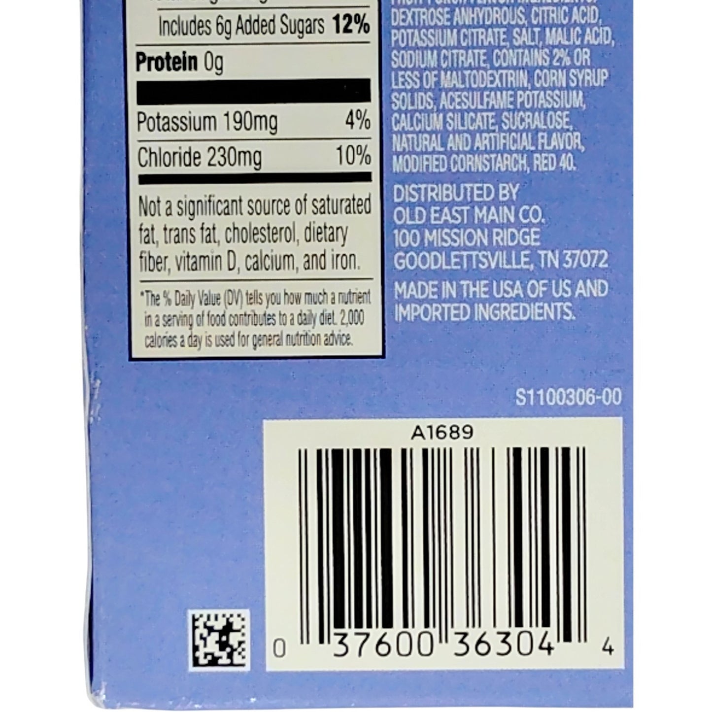 DG Health Electrolyte Powder Blend – Variety Pack – 6 Sticks – Exp. 02/2026