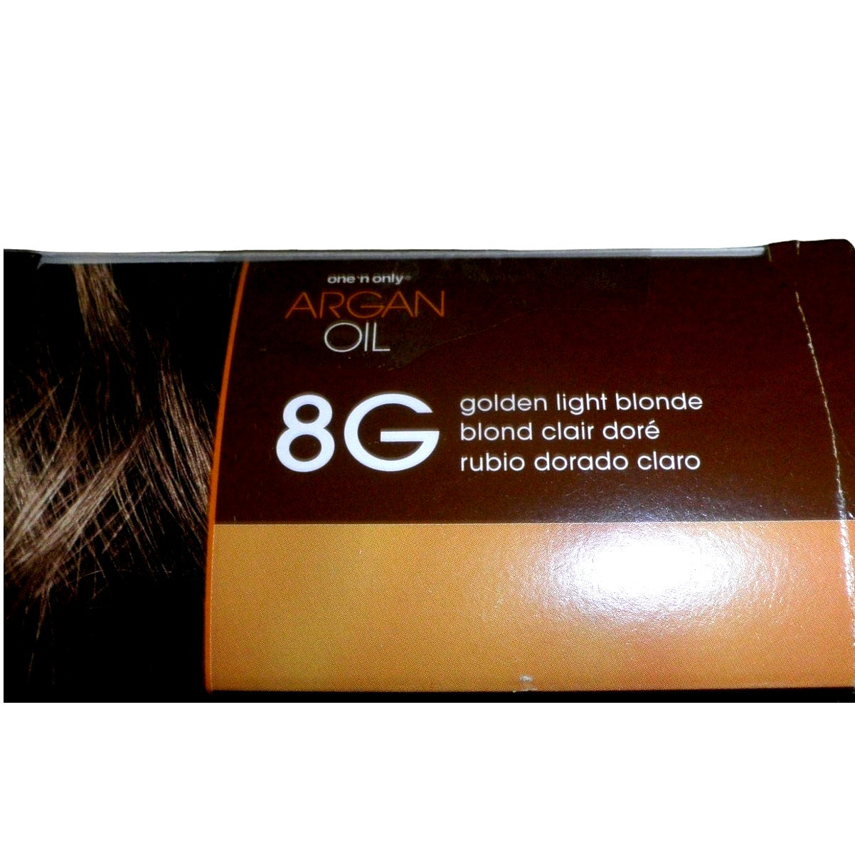 One 'n Only Argan Oil Fast 10 Permanent Hair Color Kit 8G Golden Light Blonde