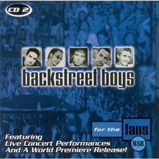 Backstreet Boys For The Fans CD 2 2000 Jive Zomba Canada Sealed Live CD