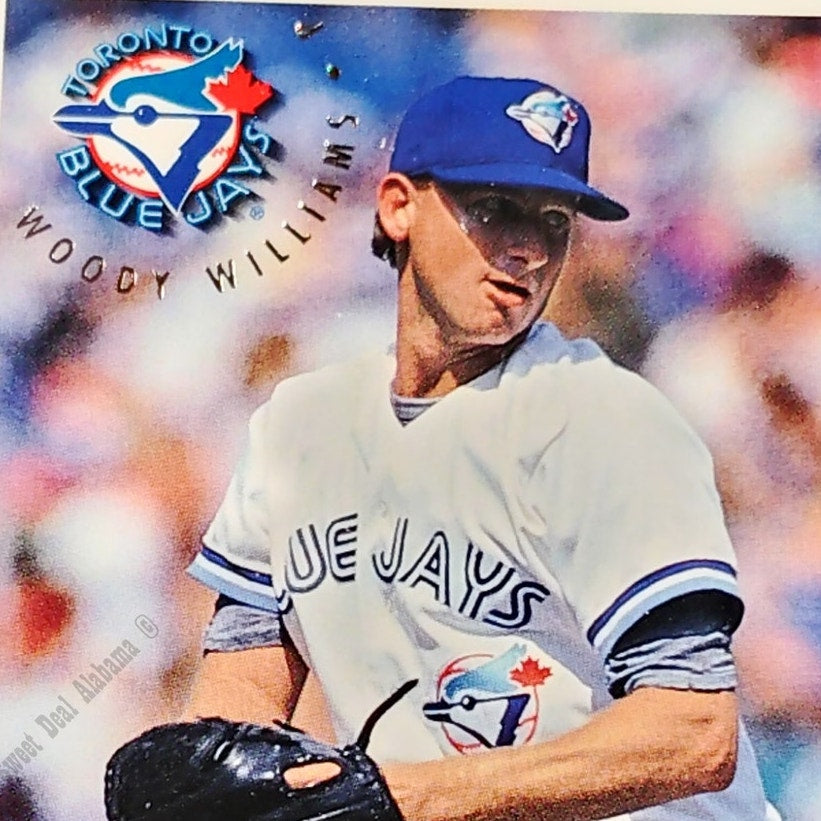 Woody Williams, Toronto Blue Jays, #349, 1994 Fleer Baseball Collector's Card