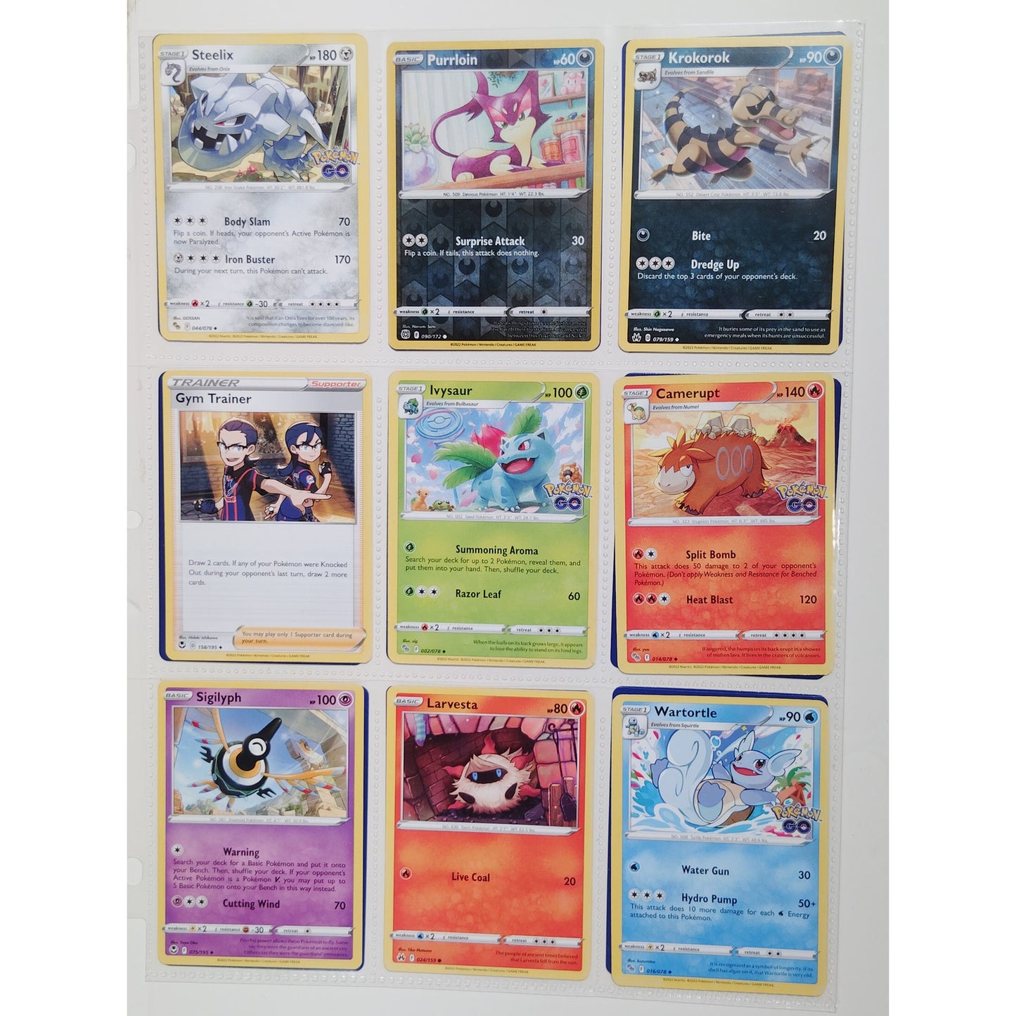 18 Random Pokémon Cards Pictured, Actual Photos Provided