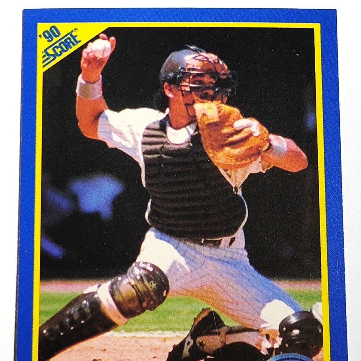 1990 Score Benito Santiago #454 San Diego Padres Catcher MLB Baseball EX
