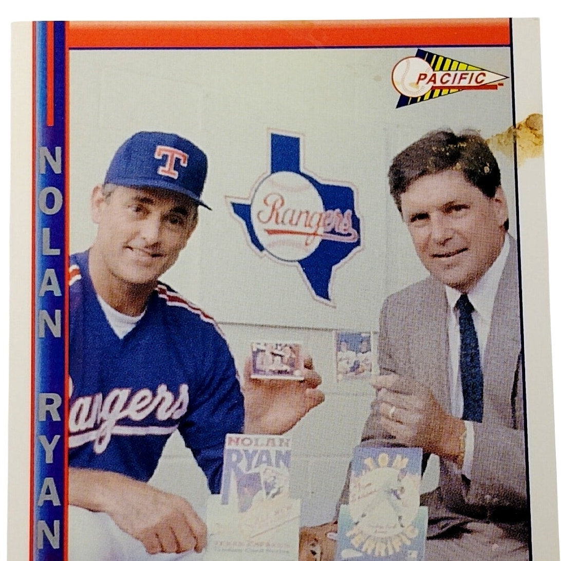 1993 Pacific Texas Express Nolan Ryan 250 Texas Rangers Pitcher Baseball Card NM