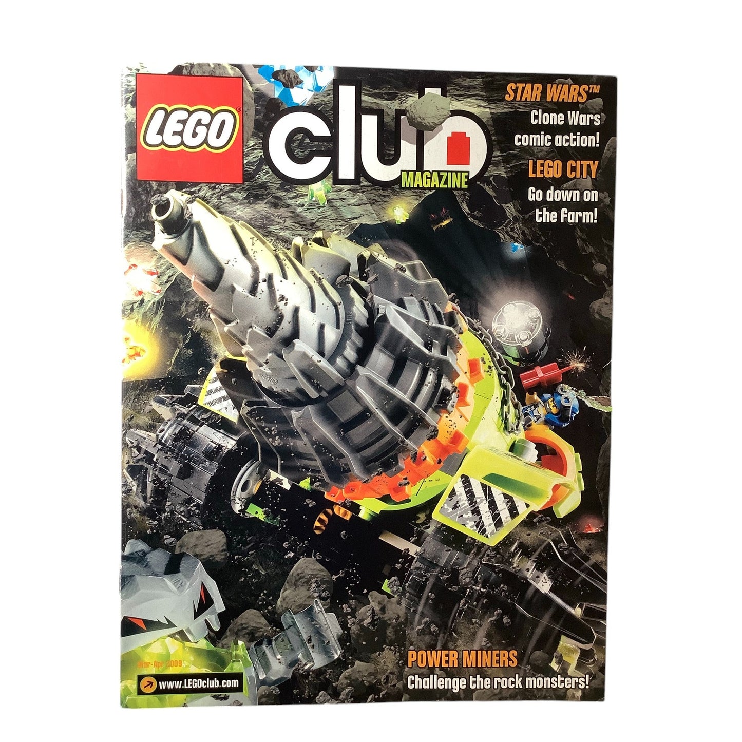 5 x Back Issues Lego Club Magazines, 5  issues from 2010-2015 Pictured