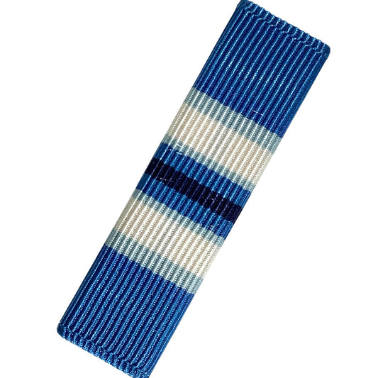 Navy Arctic Service Ribbon 1-3/8" x 3/8", Established May 1986, Retroactive 1982