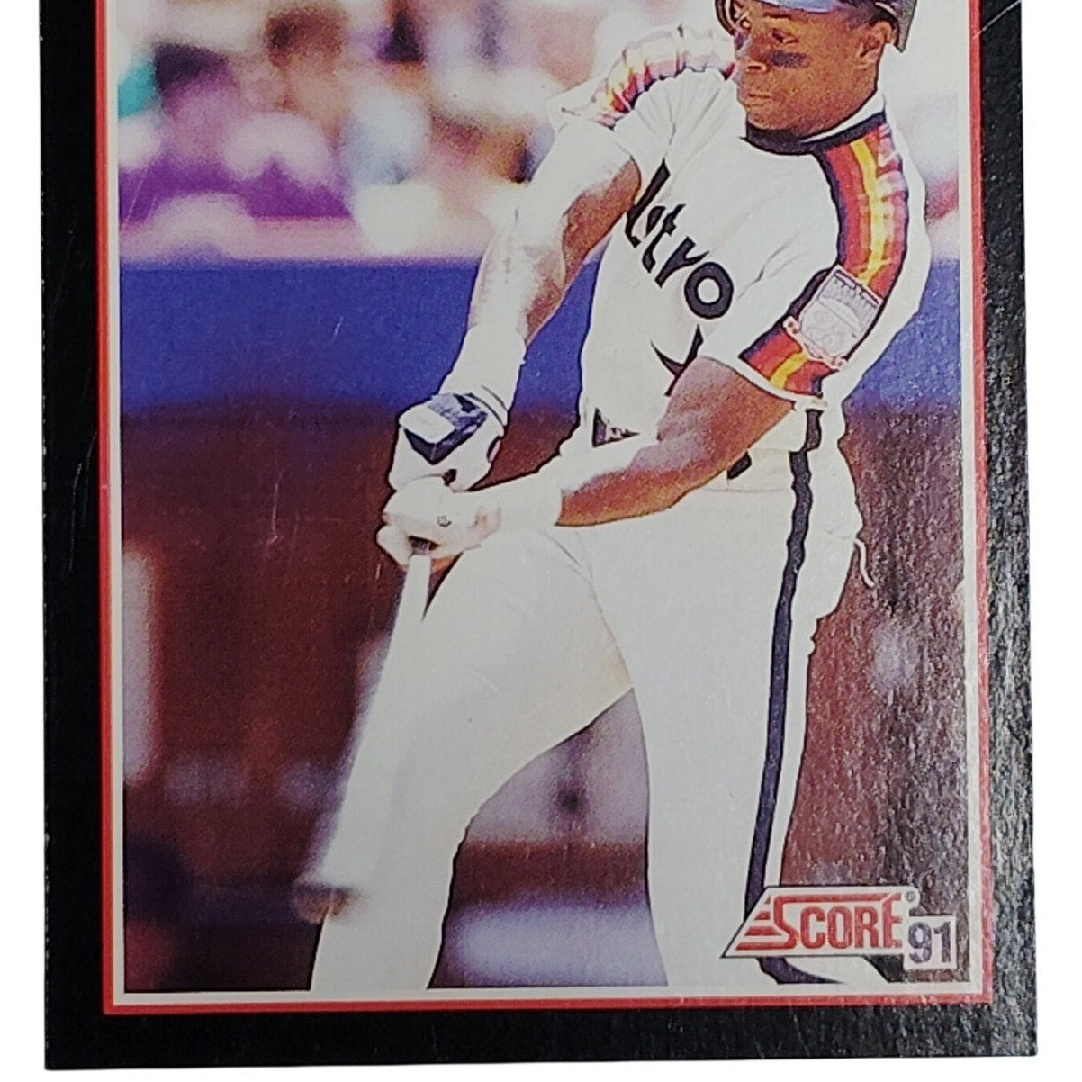 1991 Score Gerald Young Card #844 Houston Astros CF VG/EX