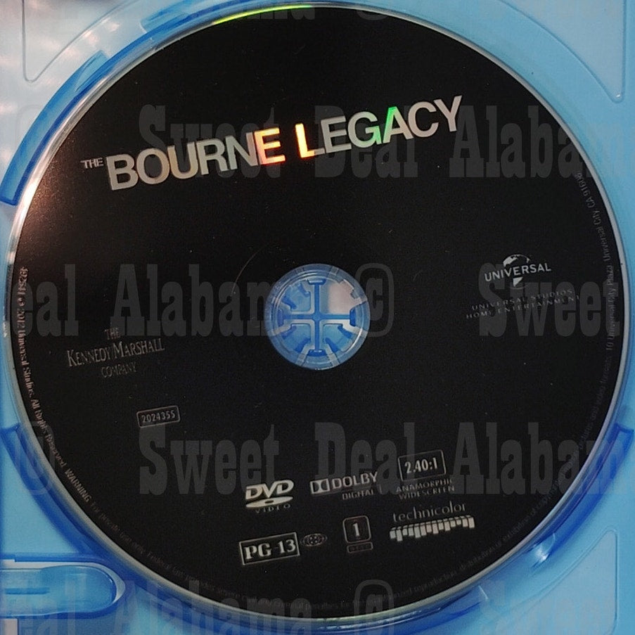 The Bourne Legacy (2012 Blu-ray/DVD) Open Package Action, Thriller