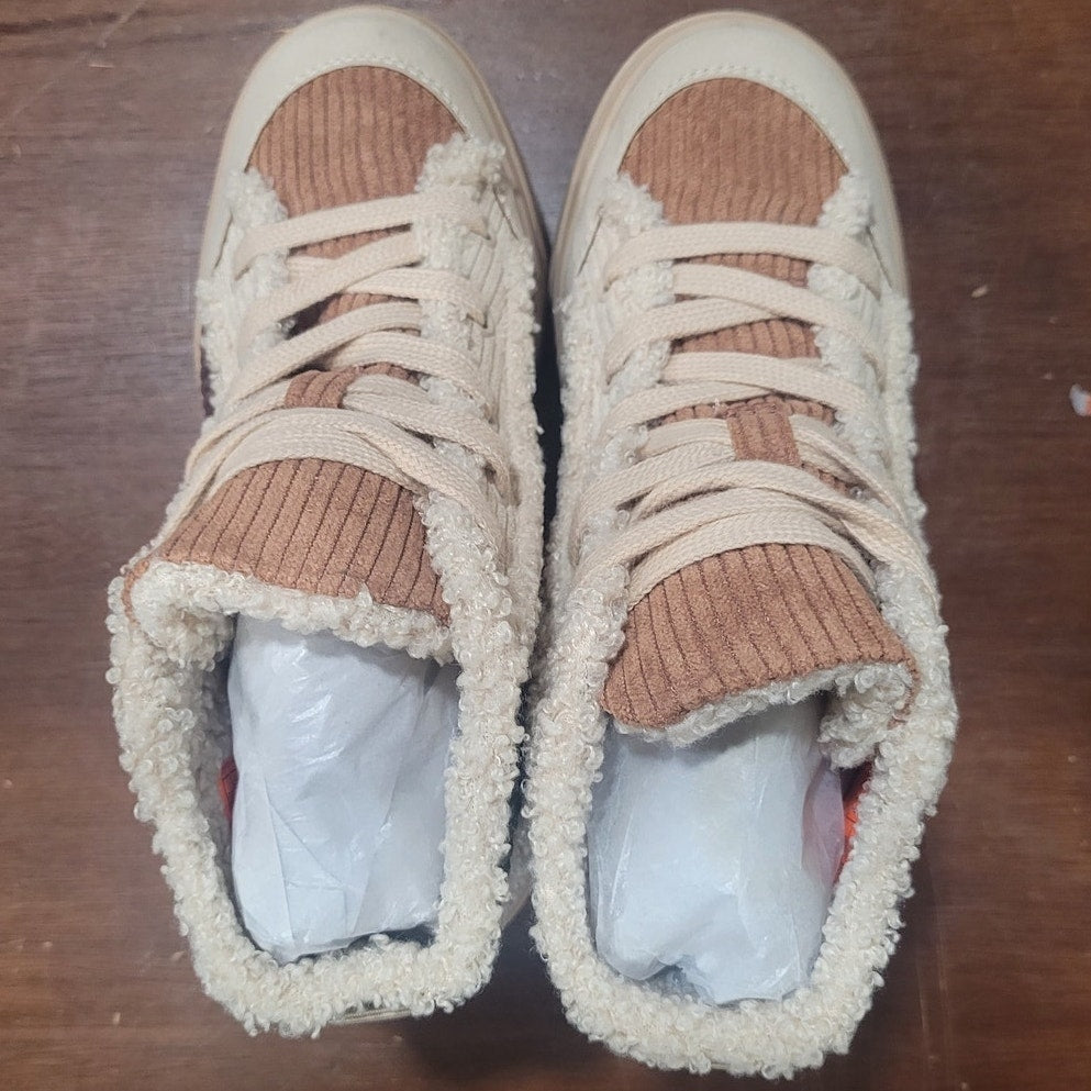 Rocket Dog Jr Flair Sneaker, Little Kid 1 Unisex, Patchwork Cotton Flatform