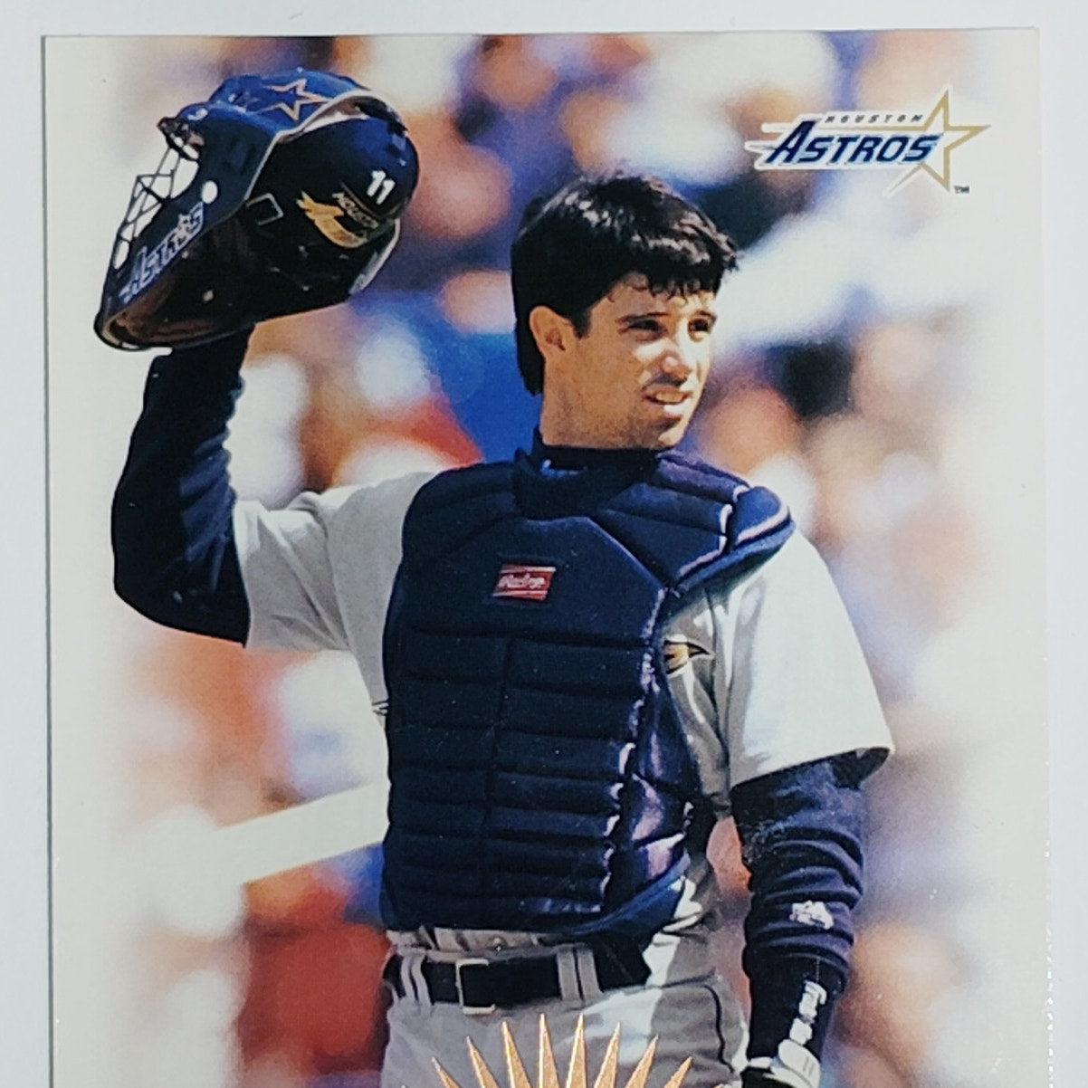 1997 Leaf Brad Ausmus Card #289 Houston Astros C VG/EX