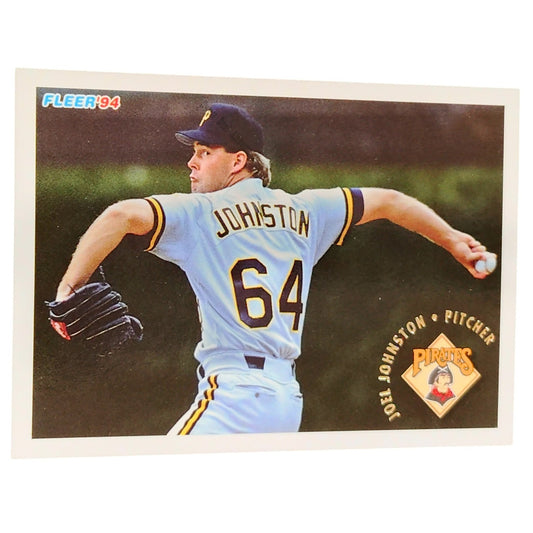 Joel Johnston, Pittsburgh Pirates, #610, 1994 Fleer Baseball Collector's Card