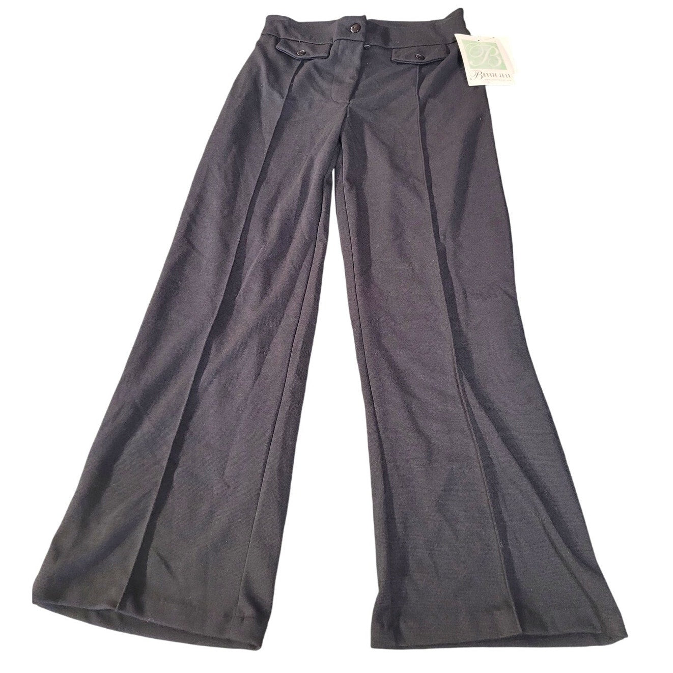 VTG Bonnie Jean Black Pants, Girls Size 8, Model B45021