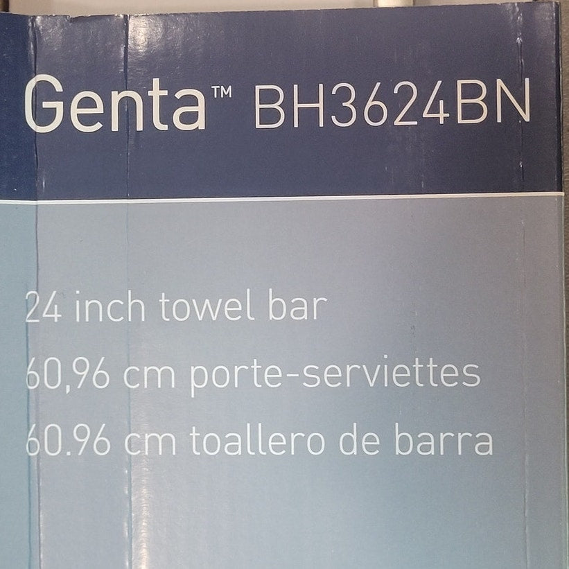 Moen Genta 24 in. Towel Bar Brushed Nickel