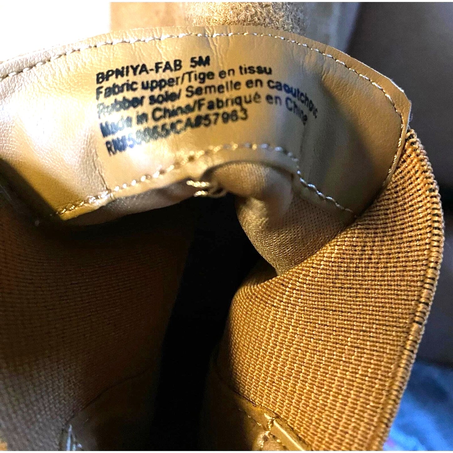 Nordstrom BP. Niya Lug Sole Chelsea Boot Tan – Women’s Size 5 - NIB