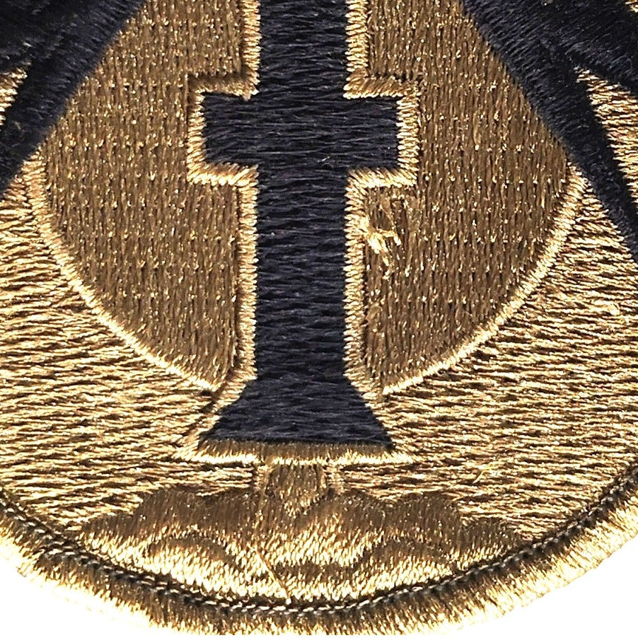 US Army 56th Artillery Brigade Novelty Patch Subdued 3‑1/8" × 2‑3/8" Hook Back