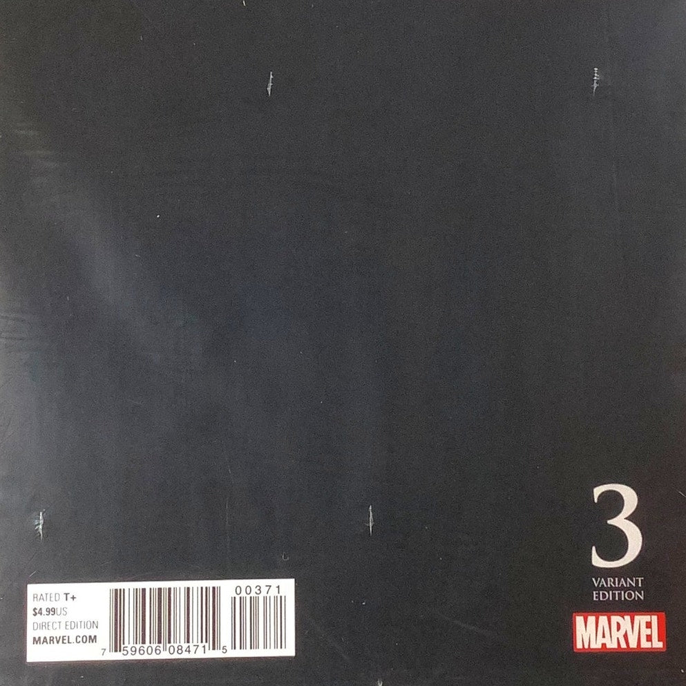 Marvel's Civil War II #3 Variant Cover, Sept 2016, NM 9.4, Road to Immortal Hulk