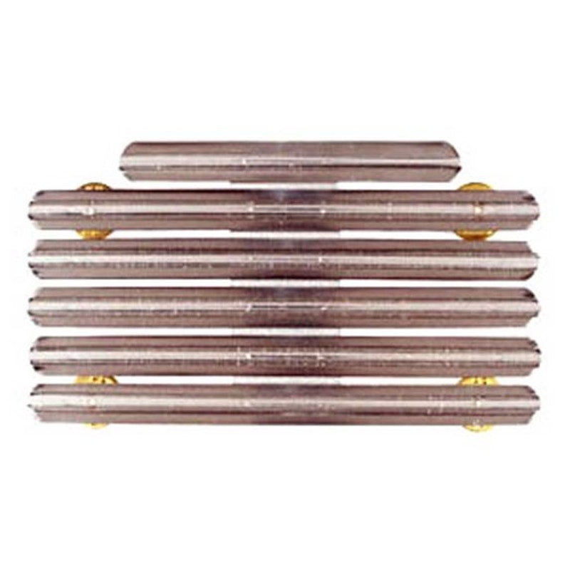 Mounting Rack, Bar for 17 Ribbons (3/3/3/3/2) by No-Shine Insignia - Supply Room