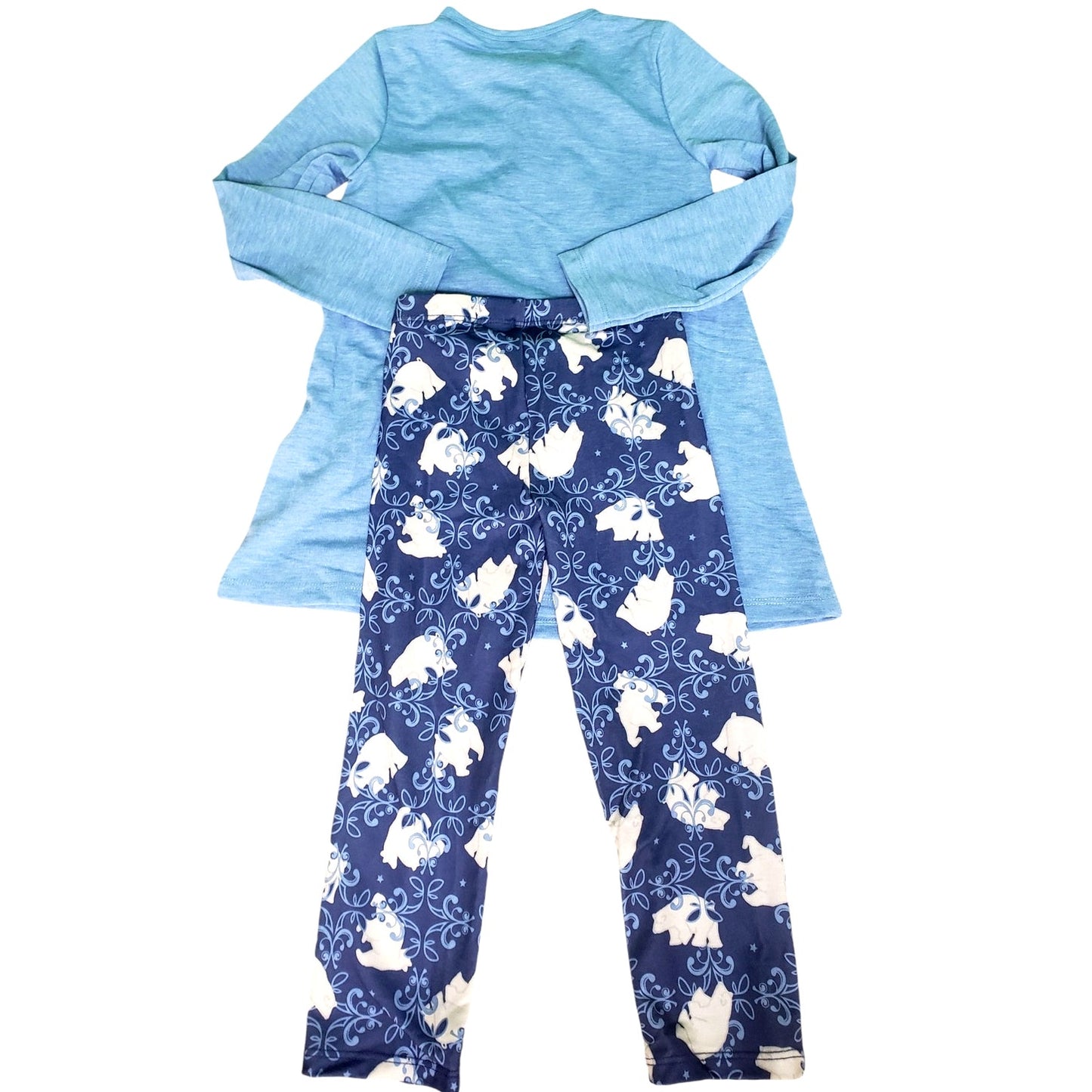 American Girl, 6, Polar Bear Pajama Set, Blue, 6, NWT