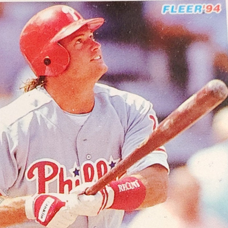 Darren Daulton, Philadelphia Phillies #585, 1994 Fleer Baseball Collector's Card