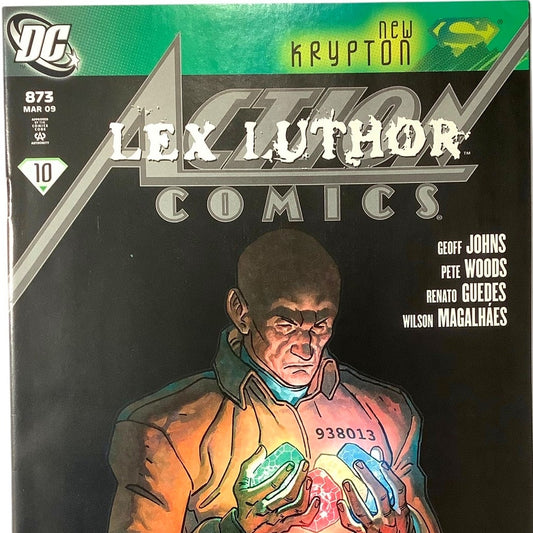 DC Comics, Action Comics #873, Lex Luthor: Faces of Evil, Mar 2009, NM 9.4