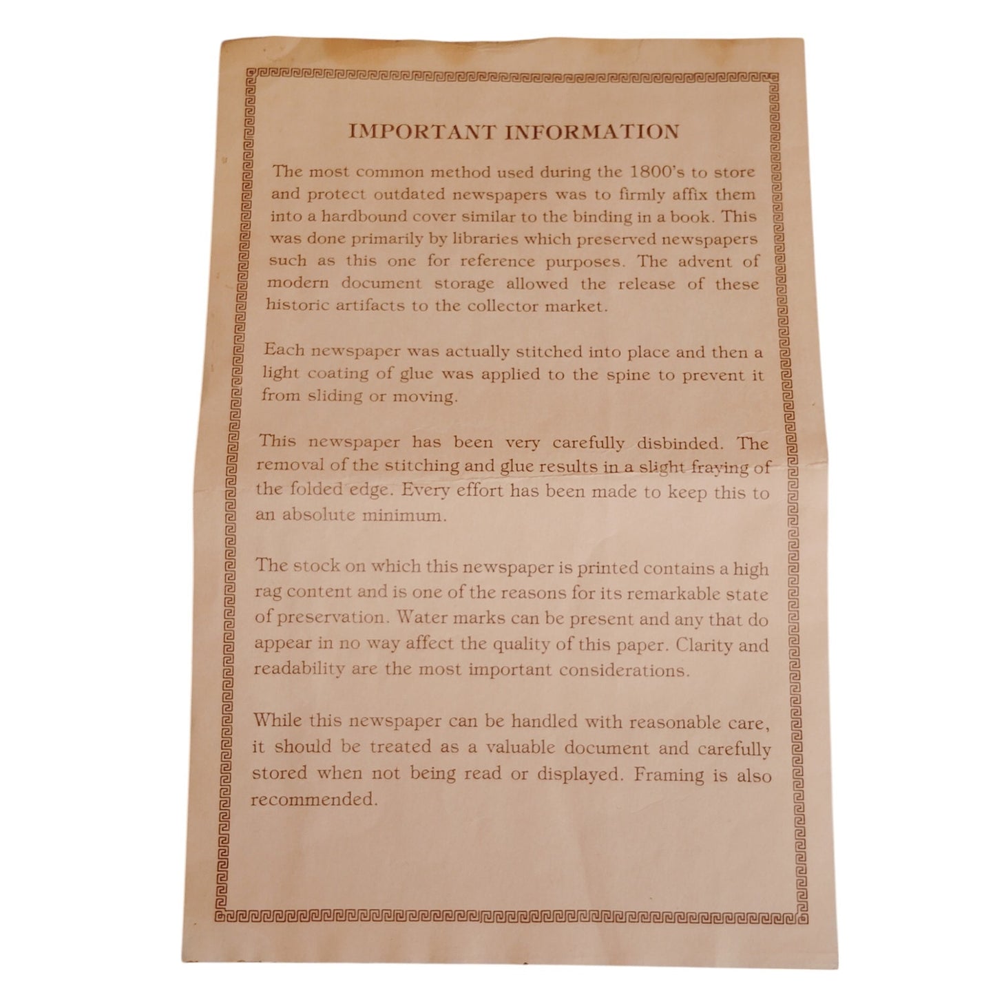 Framed Art- St. Paul, MN- Pioneer Democrat Newspaper, Friday October 13, 1865