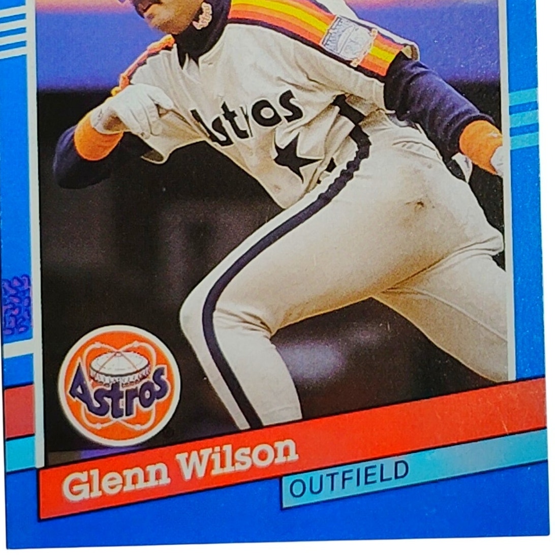 1991 Donruss #156 Glenn Wilson Houston Astros Outfielder - VG/EX